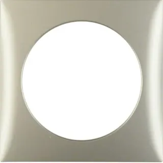Berker Rahmen M3918272524 1fach edelstahl lackiert