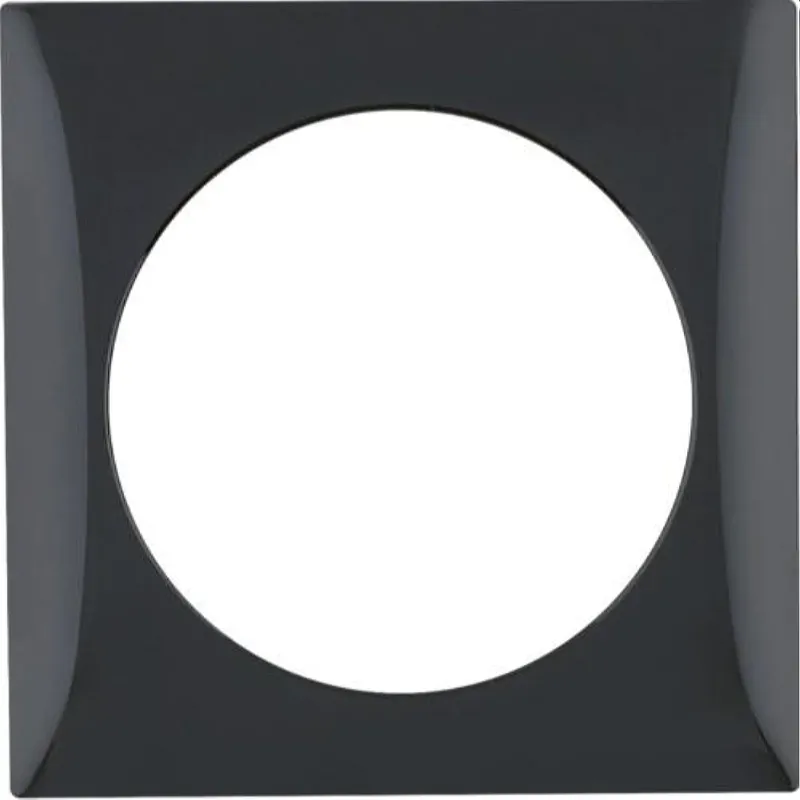 Berker Rahmen M3918272510 1fach schwarz glaenzend
