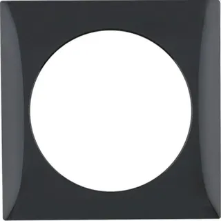 Berker Rahmen M3918272510 1fach schwarz glaenzend