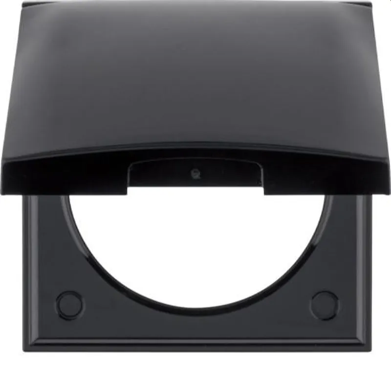 Berker Rahmen M3918282510 1fach schwarz glaenzend