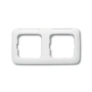 Busch-Jaeger 1732 NS-214 2fach Reflex-SI waagerecht Rahmen