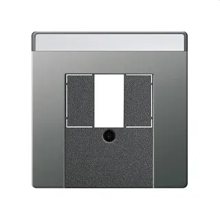 Gira Abdeckung 0876600 BSF TAE USB System 55 Edelstahl 0876600