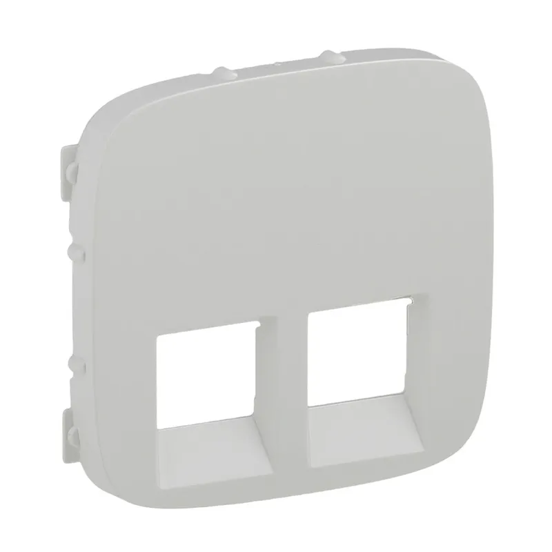 Legrand Abdeckung 755425 VALENA ALLURE RJ11 RJ45 ultraweiß