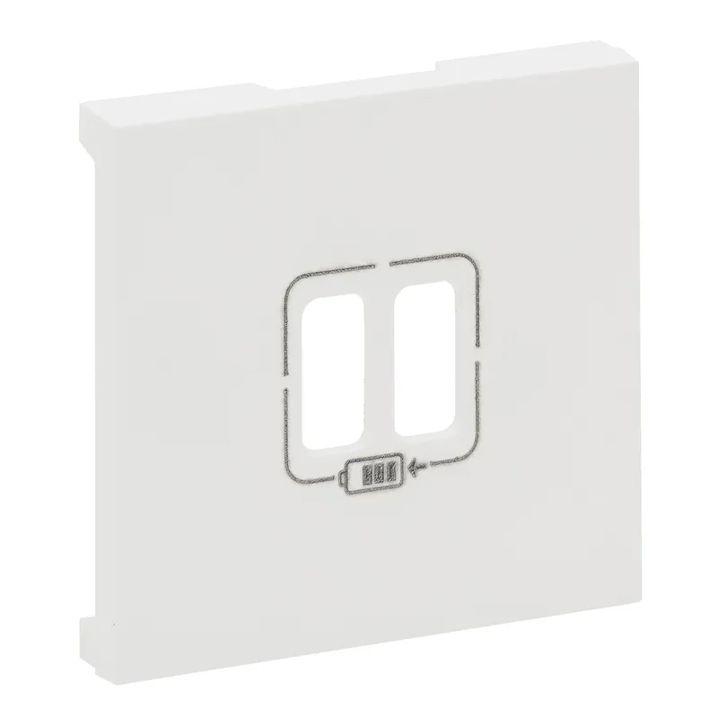 Legrand Abdeckung 864124 Niloe Step Ladesteckd. ultraweiß
