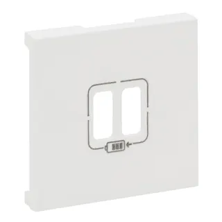 Legrand Abdeckung 864124 Niloe Step Ladesteckd. ultraweiß