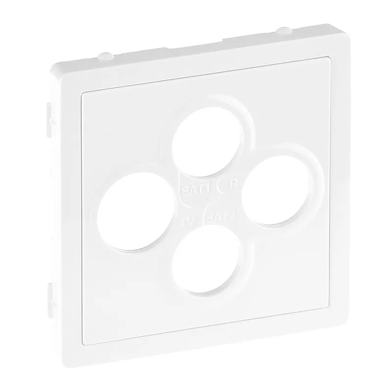 Legrand Antennenabdeckung VLIFE TV-R-SAT-SAT ultraweiss