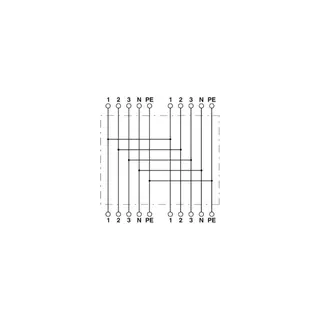Phoenix Contact H-Verteiler QPD H 4PE2,5 4X9-16 BK schwarz 4+Pepolig