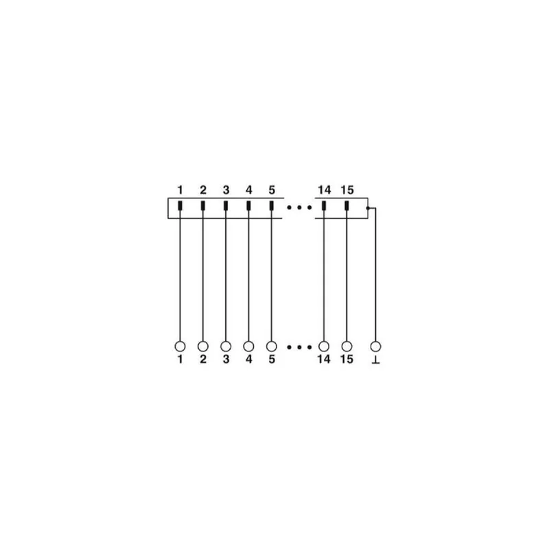 Phoenix Contact Übergabemodul VIP-2/SC/D15SUB/F VARIOFACE
