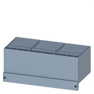 Siemens Klemmenabdeckung frontseitig 3polig 2 Stück 3VW9723-0WF30