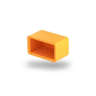OBO Schutzkappe CM3518 SK pastellorange zu Typ 1268