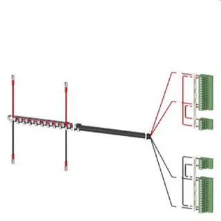 Siemens Spannungsversorgungskabel für 3KC8 2polig für 1600A 3KC9833-6