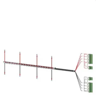 Siemens Spannungsversorgungskabel für 3KC8 4polig für 800-1000A 3KC9830-4