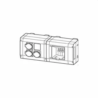 Siemens Abgangskasten BD01-AK1M1/F BVP:034273