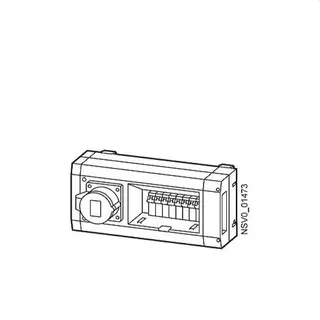 Siemens Abgangskasten BD01-AK2M2/CEE165FIA163 BVP:660866