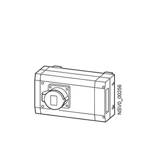 Siemens Abgangskasten BD01-AK2X/CEE165S14 BVP:034279