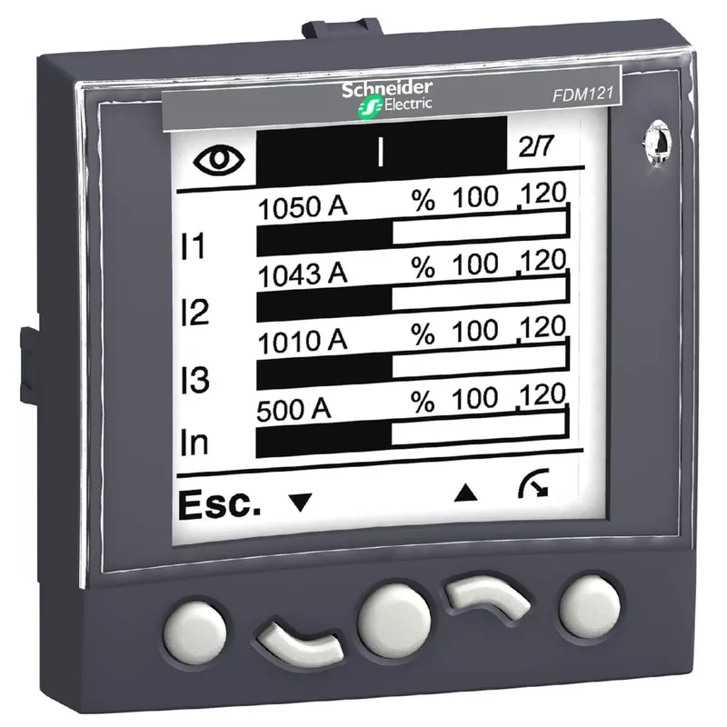 Schneider Electric Frontdisplaymodul TRV00121 FDM121 96x96mm TRV00121