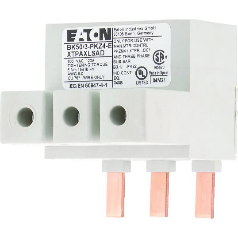 EATON Electric Einspeiseklemme BK50/3-PKZ4-E