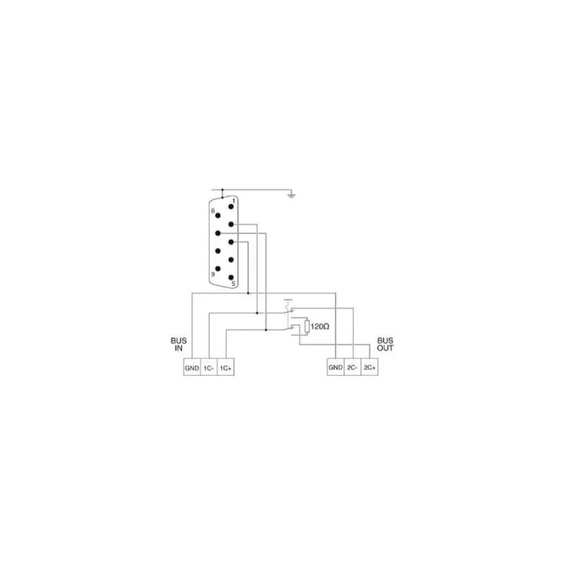 Phoenix Contact SUB-D-Busstecker SUBCON-PLUS-CAN/AX 9polig