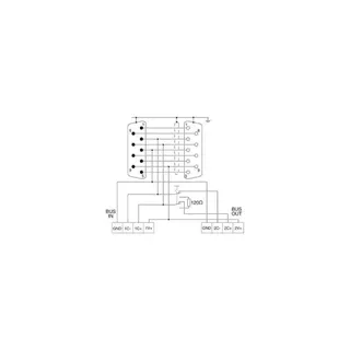 Phoenix Contact SUB-D-Busstecker SUBCON-PLUS-CAN/PG 9polig