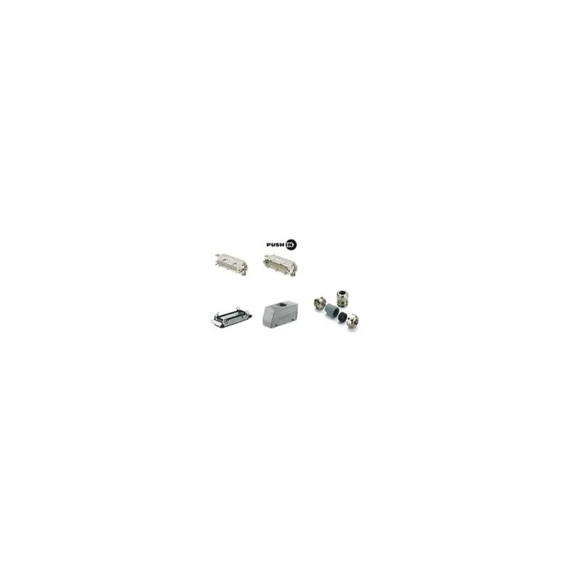 Weidmüller Steckverbinder-Set HDC KIT-HE-P 24.131M 24polig PushIn 1061700000 1 STK