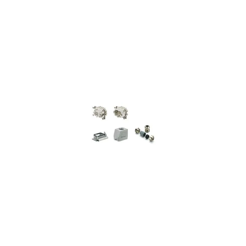 Weidmüller Steckverbinder-Set HDC KIT-HE 06.101M 6polig Schraub 1802740000 1 STK