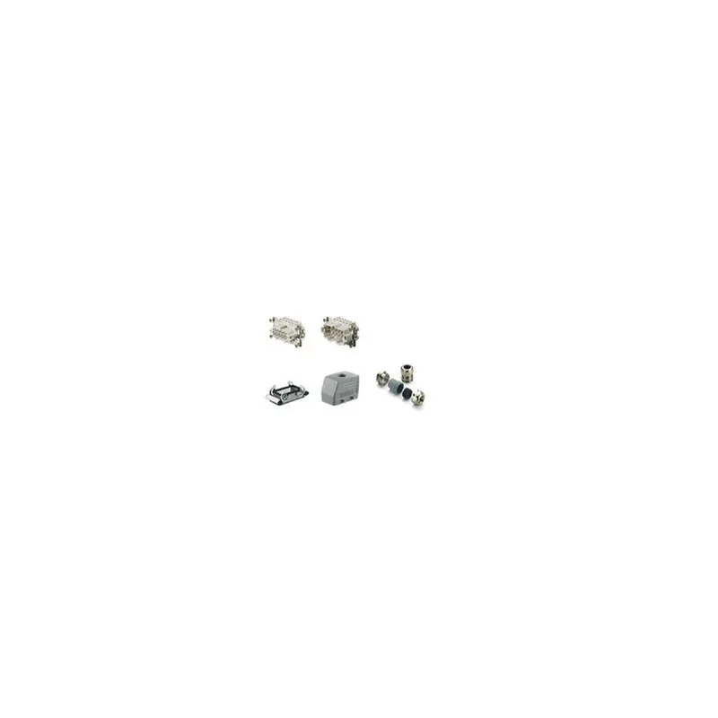 Weidmüller Steckverbinder-Set HDC KIT-HE 10.111M 10polig Schraub 1802410000 1 STK