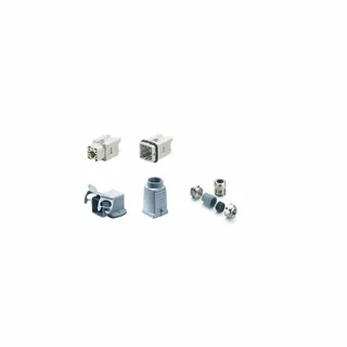 Weidmüller Steckverbinder-Set HDC KIT-HA 04-402M 4polig PushIn 1802700000 1 STK