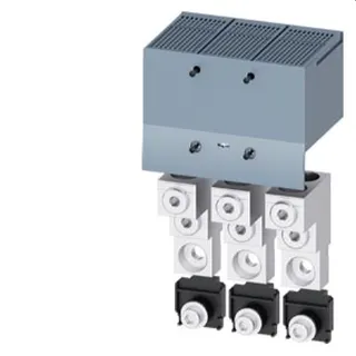 Siemens Rundleiteranschlussklemme 2Kabel 3VA2 400/630 3VA9403-0JJ23