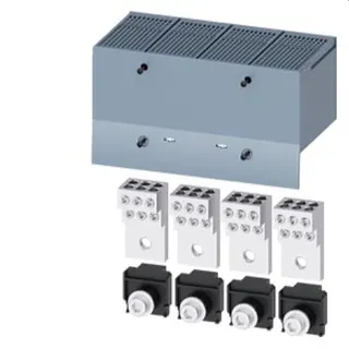 Siemens Rundleiteranschlussklemme 6 Leitungen 3VA2 400/630 3VA9304-0JF60