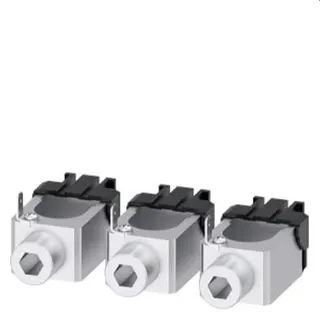 Siemens Rundleiteranschlussklemme Hilfsleiter-Spannungsabgriff 3VA9253-0JG12