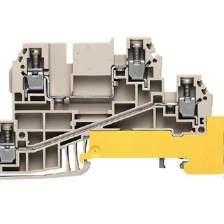 Weidmüller Dreileiterklemme WDL 2.5/L/L/PE 1030200000