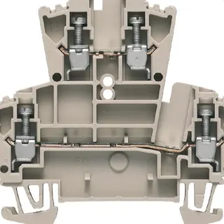 Weidmüller Durchgangsklemme WDK 2.5 1021500000