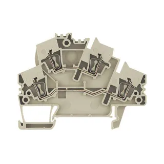 Weidmüller Doppelklemme ZDK 2.5-2 1790990000