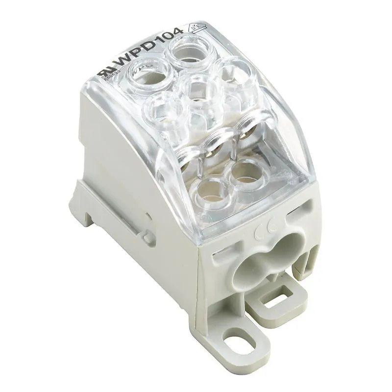 Weidmüller Verteilerblock WPD 104 1x25+1x16/2x16+3x10 GY 1562000000