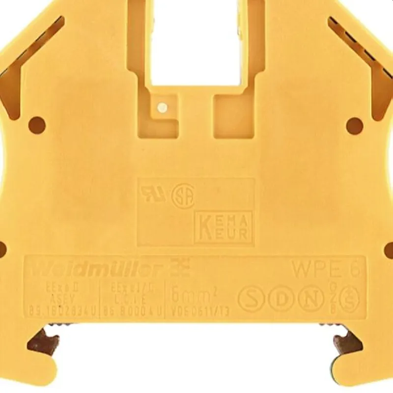 Weidmüller PE-Klemme WPE 6 1010200000