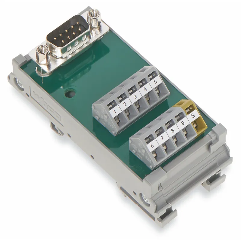 WAGO Übergabemodul Sub-Min-D Stiftleiste 289-588
