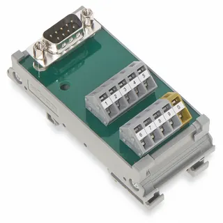 WAGO Übergabemodul Sub-Min-D Stiftleiste 289-586