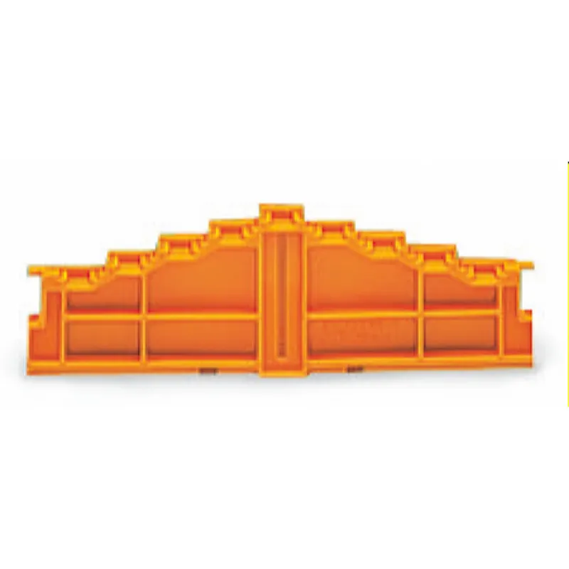 WAGO Abschlussplatte 727-217 4-ET orange