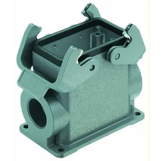 Harting Sockelgehäuse 19300100271 Han 10B-asg2-QB-M25
