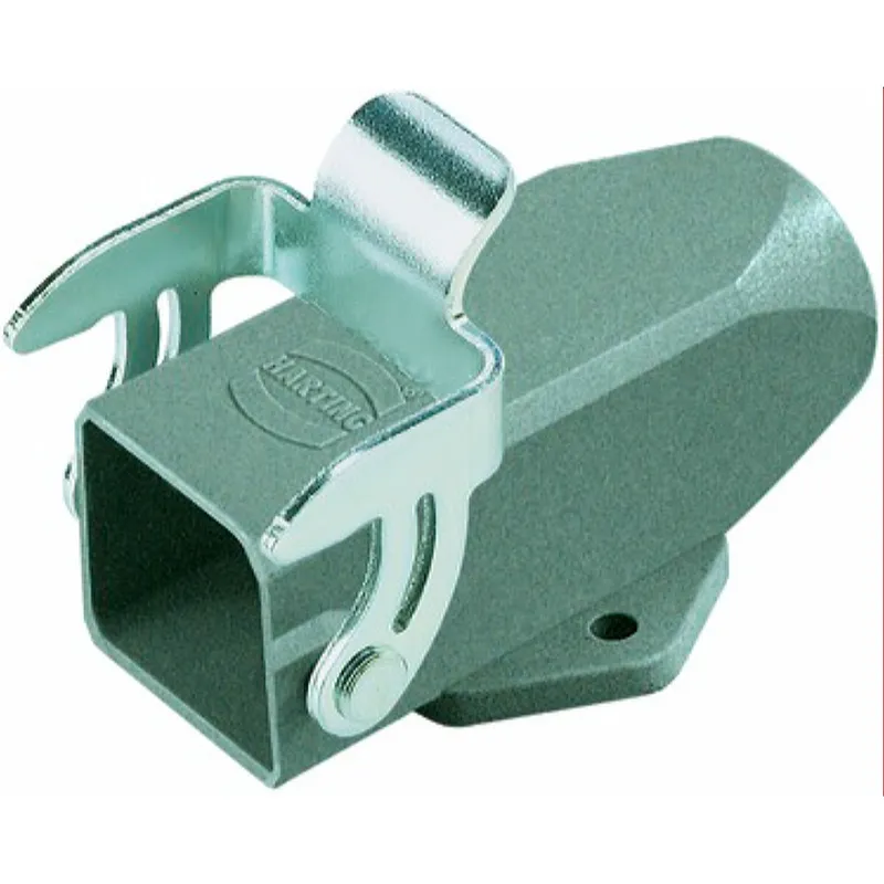 Harting Sockelgehäuse 09200031250 Metall Boden offen 3A