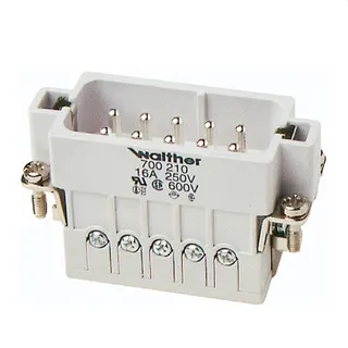 Walther Stift-einsatz 700210 10polig 700210