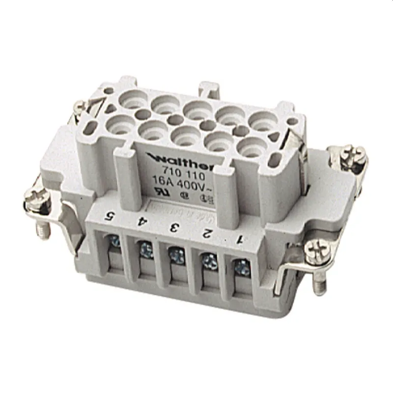 Walther Buchseneinsatz 710110 10polig 710110
