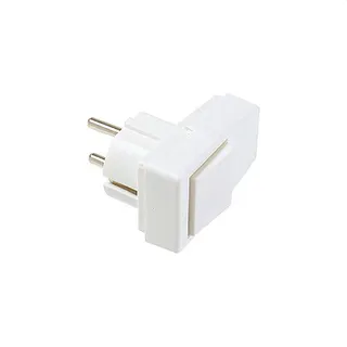 Bachmann SCHUKO-Stecker 911.271 Winkel weiss
