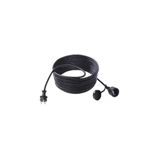 Bachmann SCHUKO-Verlängerung 343.170 H07RN-F 3G1,5 5m schwarz