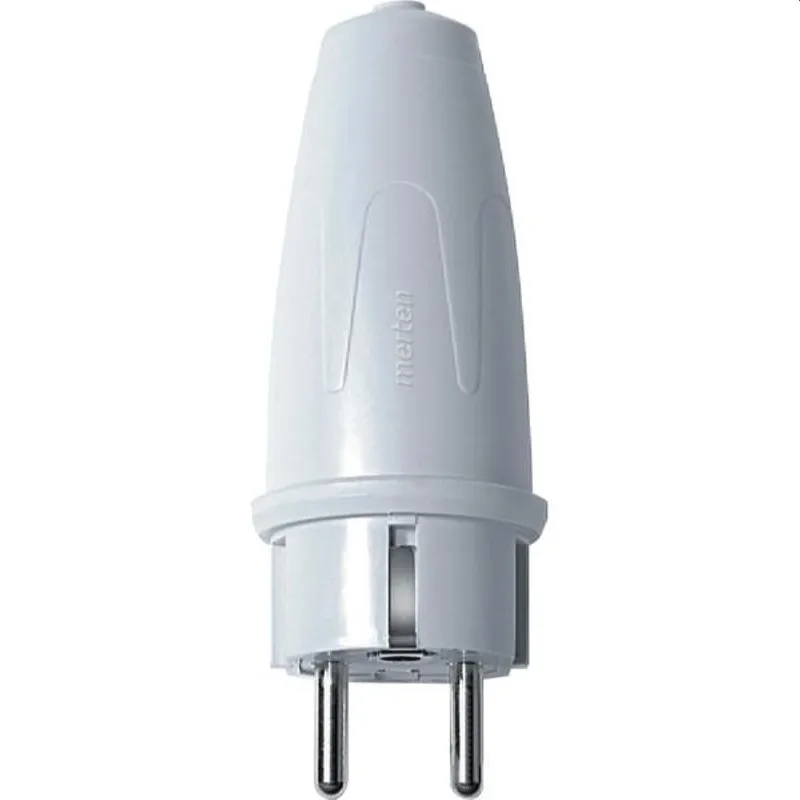 Merten SCHUKO-Stecker 125462 weiss