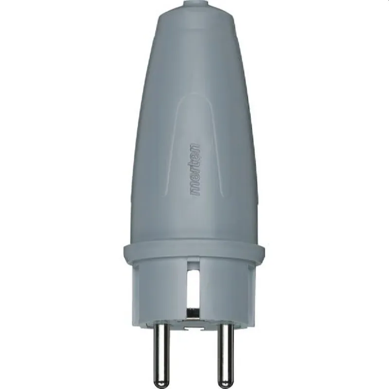Merten SCHUKO-Stecker 125463 grau