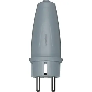 Merten SCHUKO-Stecker 125463 grau
