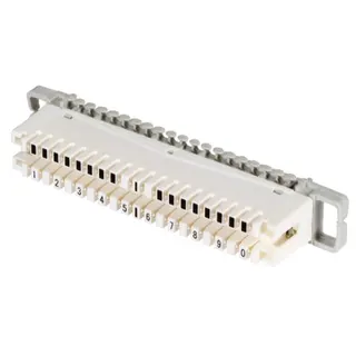 DNTE Trennleiste LSA 2/10 zu 10DA ohne Farbcode 46005.1