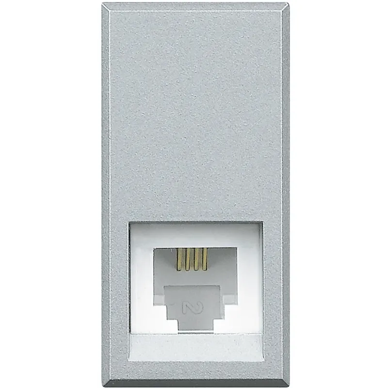 Bticino Telefonanschlussdose HC425/11N RJ11 K10