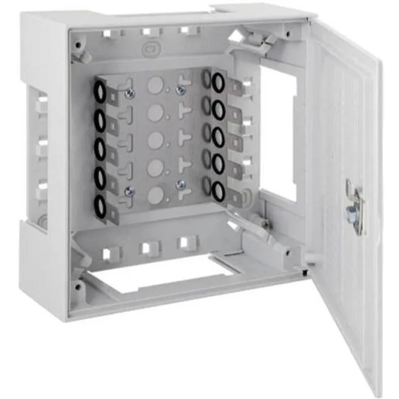 DNTE Kunststoffverteiler innenBox II zu 50DA mit Vorreiber 46025.1